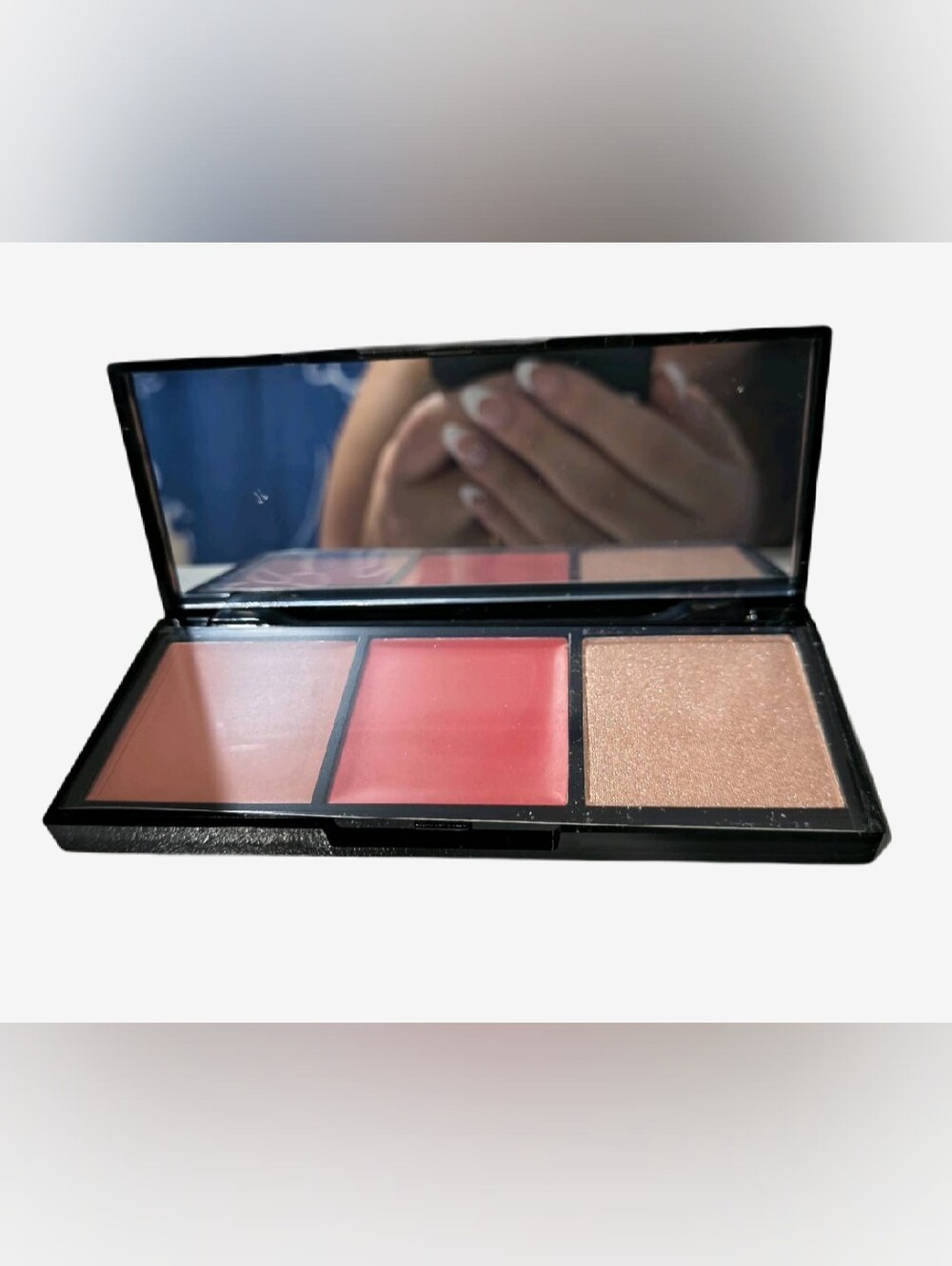 Laura Geller Made to Multitask Eye Lip Cheek Palette Think Pink Cream to Powder